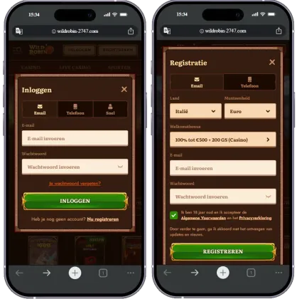 WildRobin Free Spins